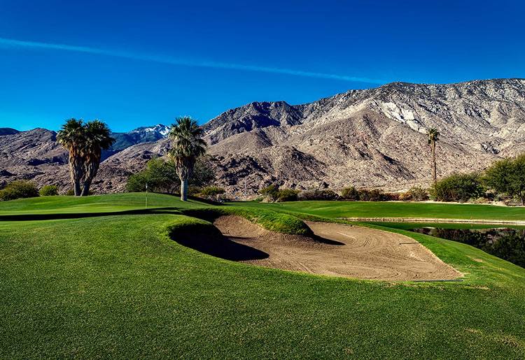 Palm Springs golf słynne znane pola golfowe