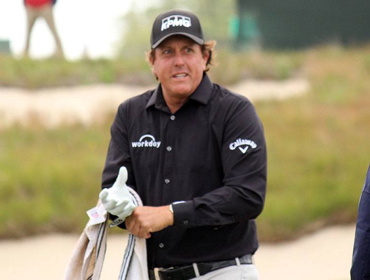Phil Mickelson znani golfiści gra golf gracze zawodnicy 