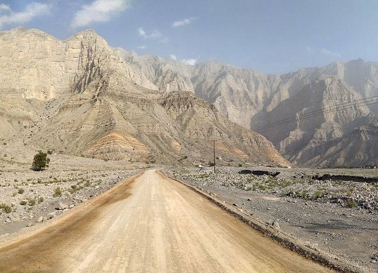 góry Dubaj ciekawostki Zjednoczone Emiraty Arabskie