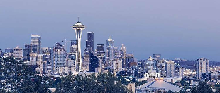 Seattle USA miasto firma Amazon ciekawostki informacje Jeff Bezos