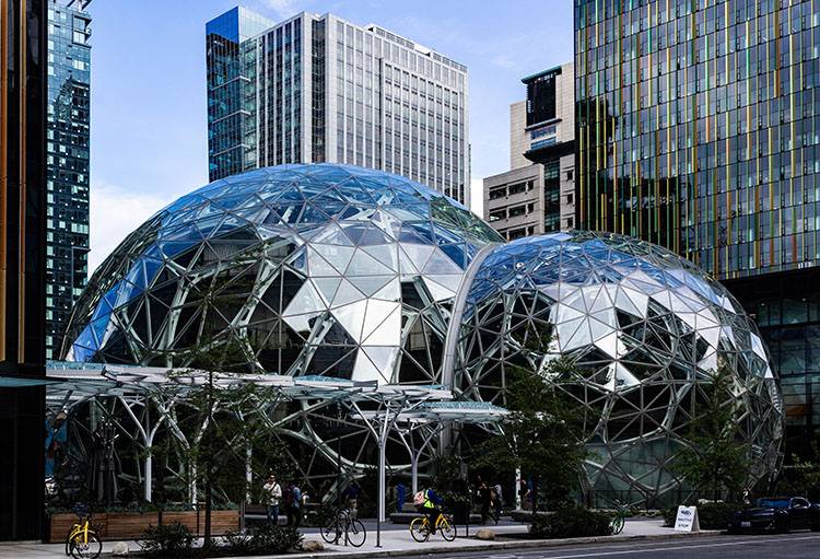 siedziba firma Amazon ciekawostki informacje Jeff Bezos