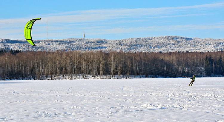 snowkiting sporty zimowe sport ciekawostki zima dyscypliny sportowe