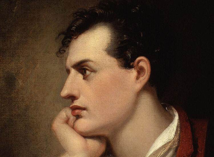George Byron anegdoty cytaty ostatnie słowa przed śmiercią