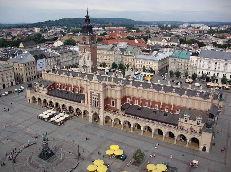 Sukiennice krakowski rynek zabytki atrakcje