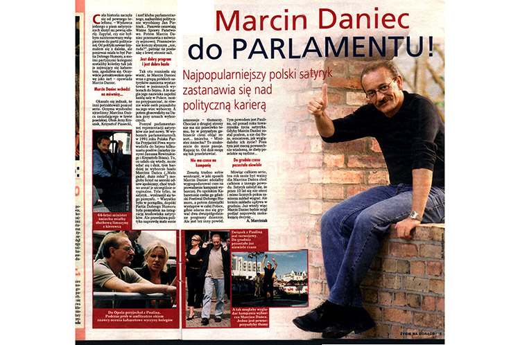 Marcin Daniec Partia Dobrego Humoru