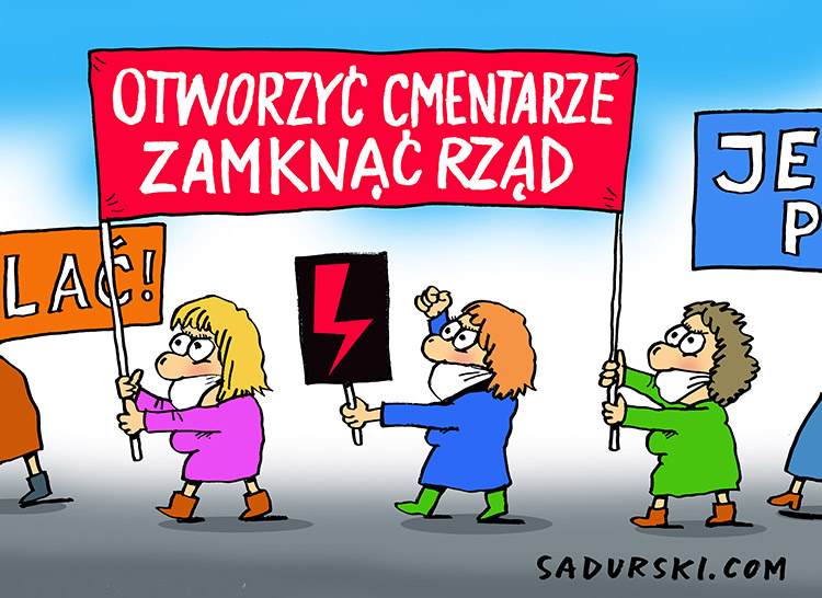 Strajk Kobiet protesty satyra kobiety dowcipy kobiety