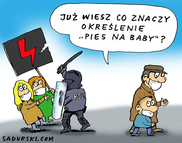 Strajk Kobiet protesty satyra kobiety dowcipy