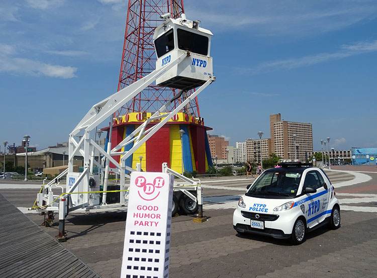 policja USA ciekawostki Conney Island Nowy Jork
