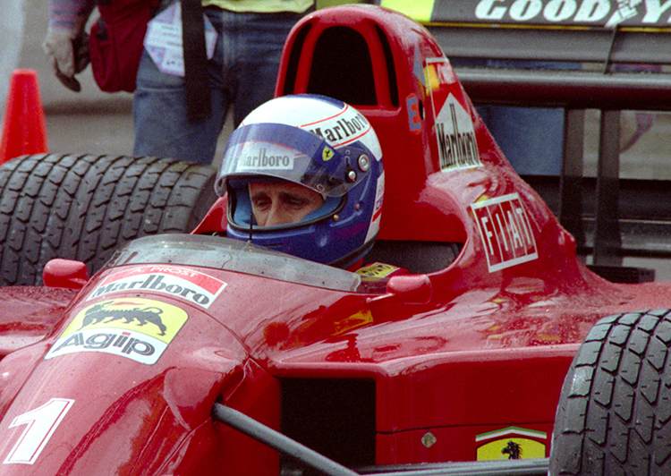 Alain Prost 1990 USA GP Phoenix
