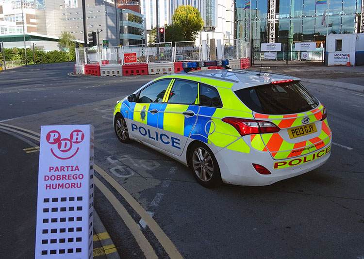 Liverpool policja angielska samochód policyjny