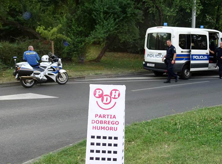 Zagrzeb Chorwacja policjanci policja ciekawostki
