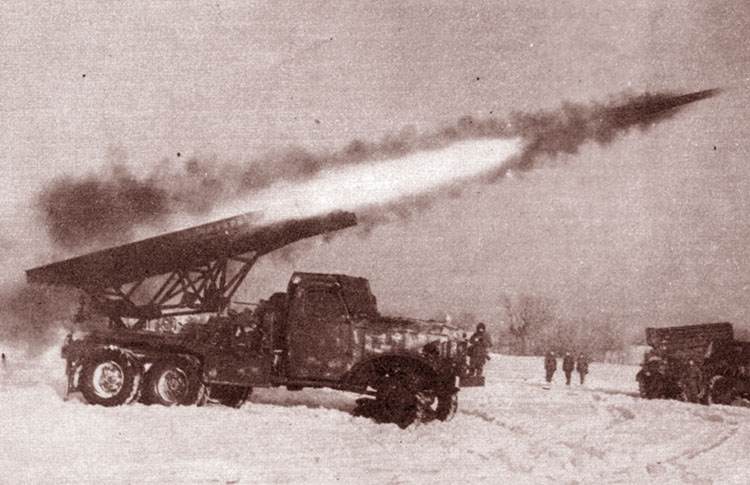 katiusza ciekawostki informacje historia wystrzał ogień samochód zima śnieg