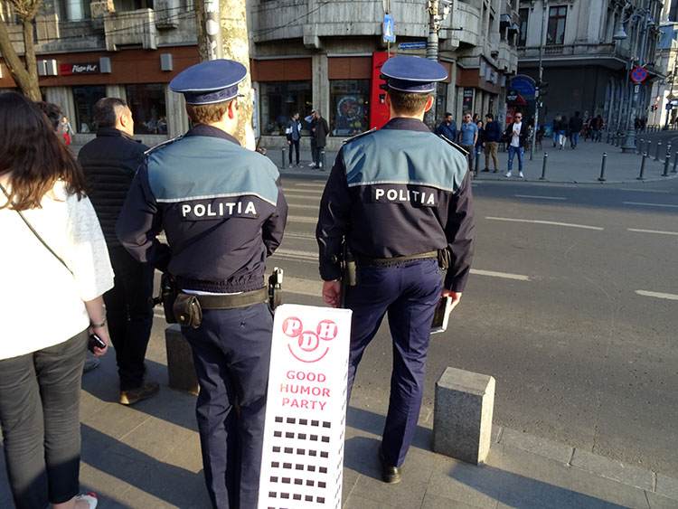 policja na świecie ciekawostki Bukareszt Rumunia