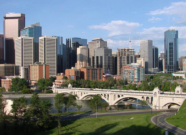 Calgary Kanada największe miasta Kanady