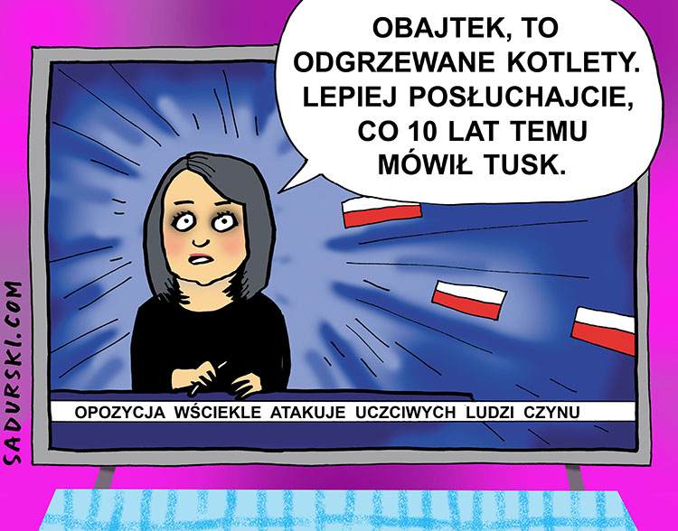 komentarze satyryczne polityczne polityka satyra PiS TVP