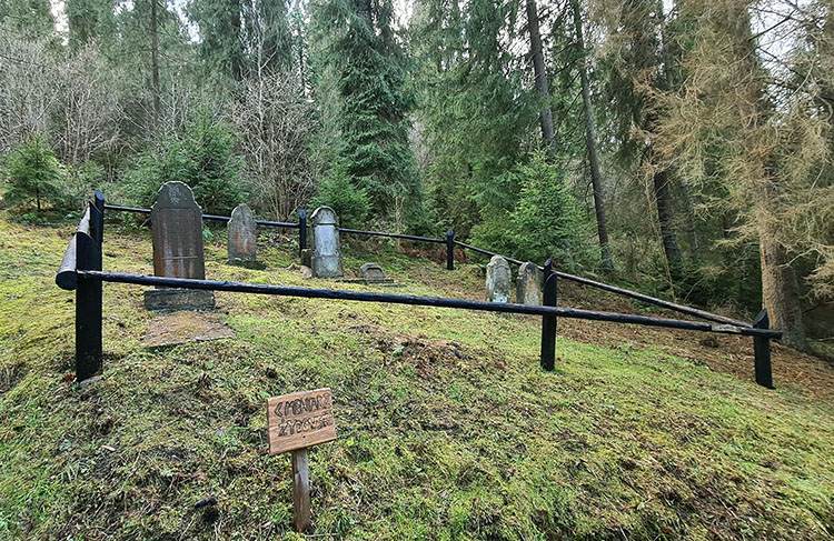 Niedzica ciekawostki cmentarz żydowski kirkut