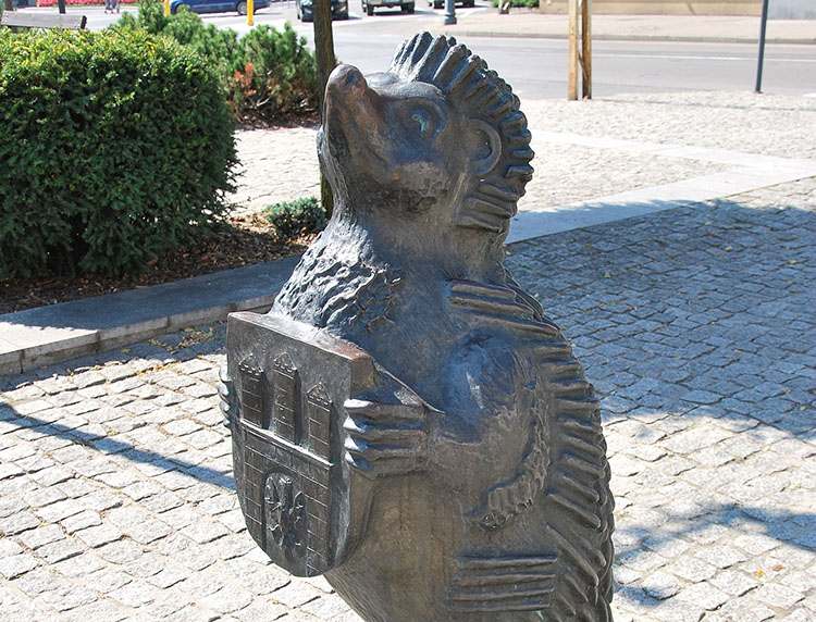 jeż ze Zgierza pomnik Zgierz ciekawostki