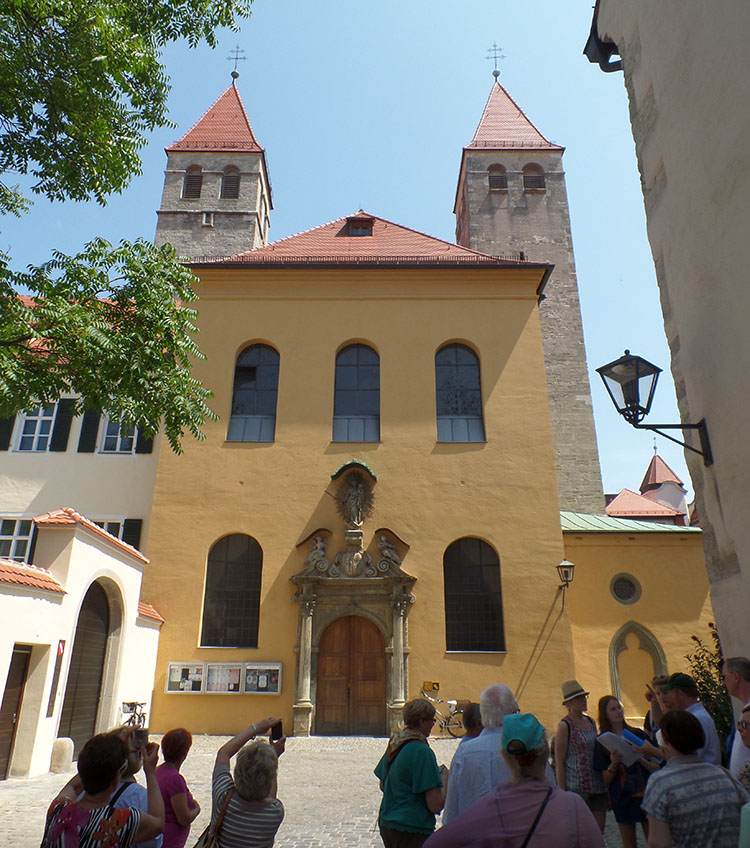 kirche kościół w Ratyzbonie Regensburg zabytki