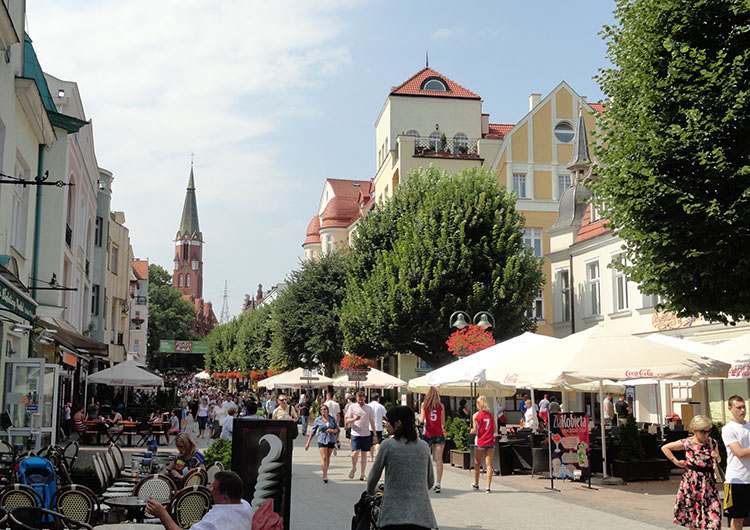 sopocki deptak Monciak Sopot atrakcje
