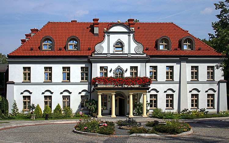 Czarny Las pałac powiat lubliniecki