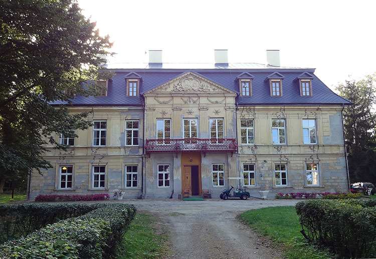 Nakło pałac powiat częstochowski pałace śląskie