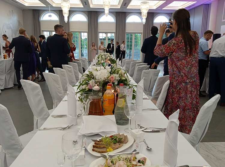 sala weselna goście wesela stół atrakcje weselne Kraków małopolskie