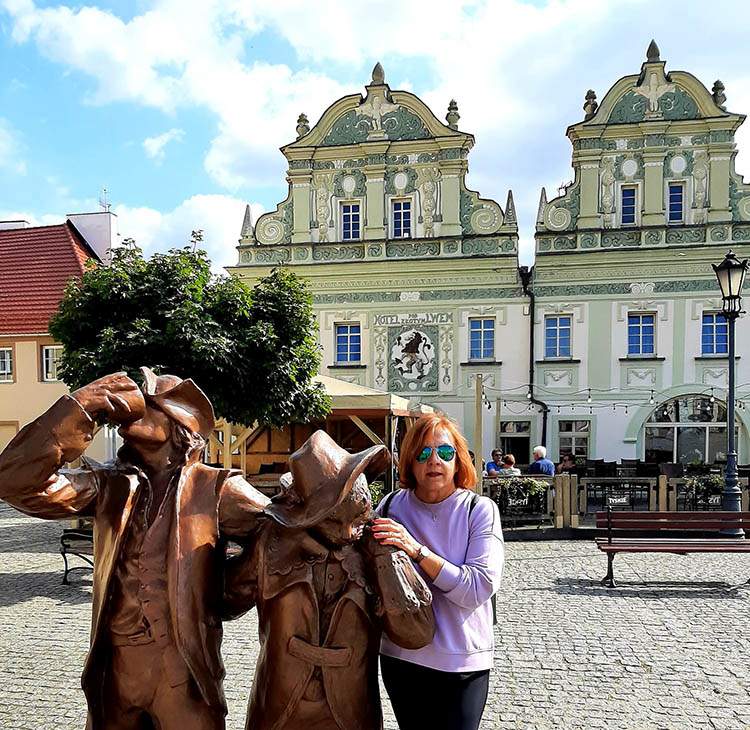 Bytom Odrzański rynek hotel pod Lwem