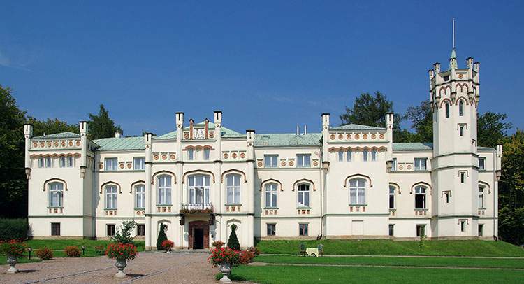 Paszkówka pałac Wielkopolska wesele event pałace
