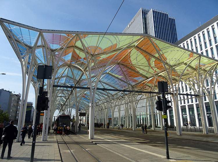 Stajnia Jednorożców Dworzec Tramwajowy Centrum w Łodzi