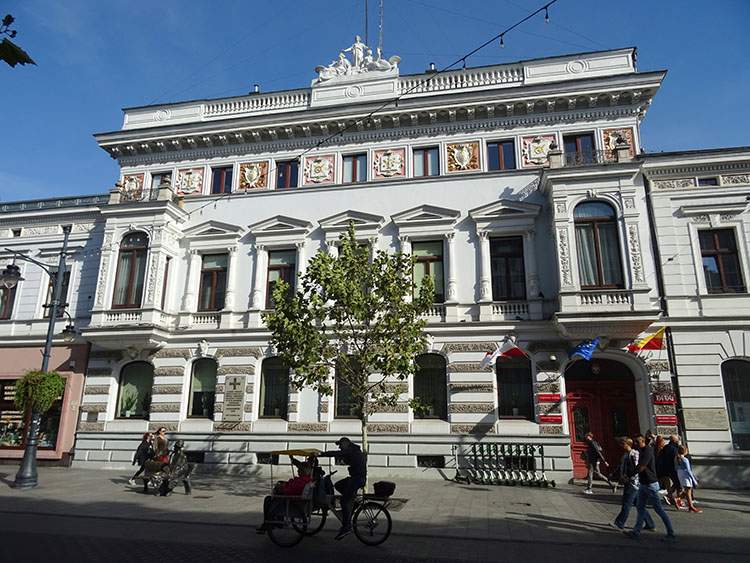Urząd Miasta Pałac Heinzla ulica Piotrkowska Łódź