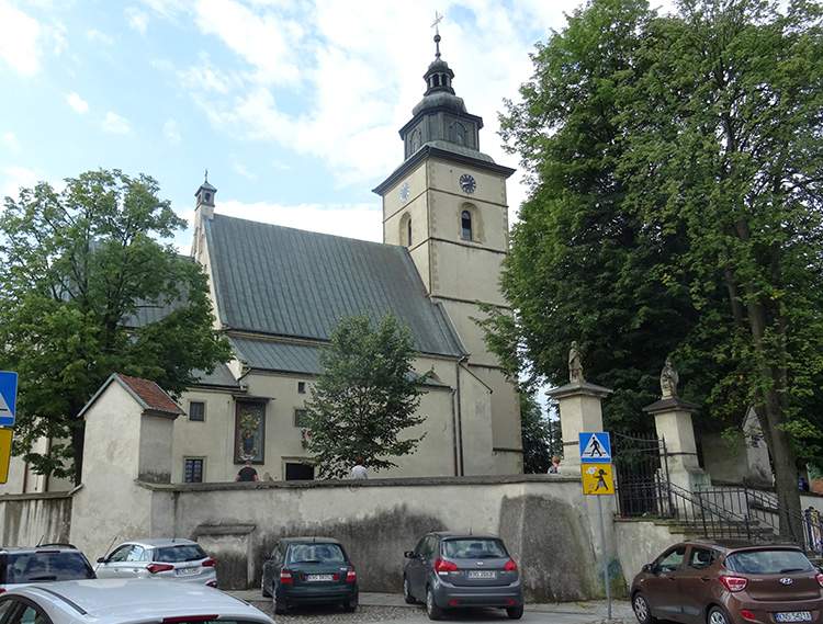 kościół św. Elżbiety Stary Sącz atrakcje ciekawostki