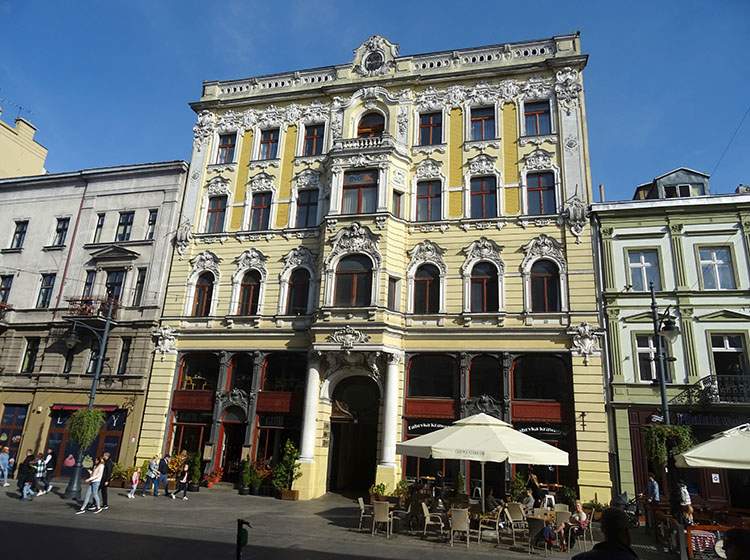 neobarokowa kamienica Teodora Steigera 1895 Piotrkowska 90
