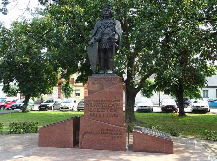 pomnik Władysława Łokietka Brześć Kujawski historia atrakcje