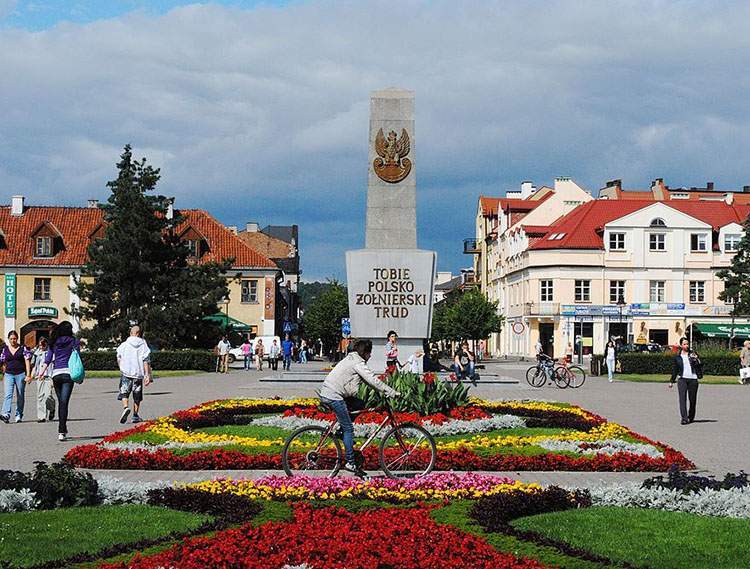 Włocławek atrakcje Plac Wolności