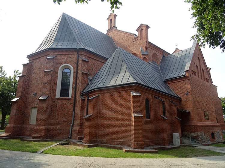 fara kościół NMP  Radziejów atrakcje zabytki