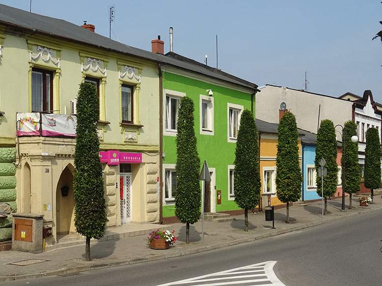 kamienice rynek Radziejów ciekawostki kujawsko-pomorskie