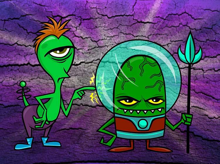 dowcipy o UFO humor kosmici ufoludki kawały kosmos żarty