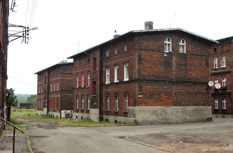 domy górnicze familoki w Świętochłowicach