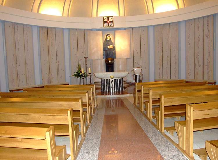 kaplica św. Faustyny w krakowskich Łagiewnikach