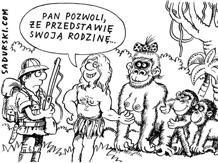 film humor Tarzan dowcipy o Tarzanie kawały żarty