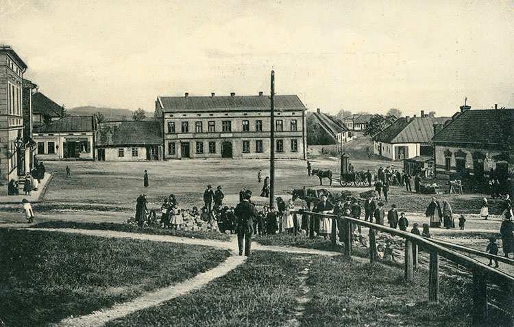 1908 rynek Trzebinia ciekawostki historia atrakcje zabytki