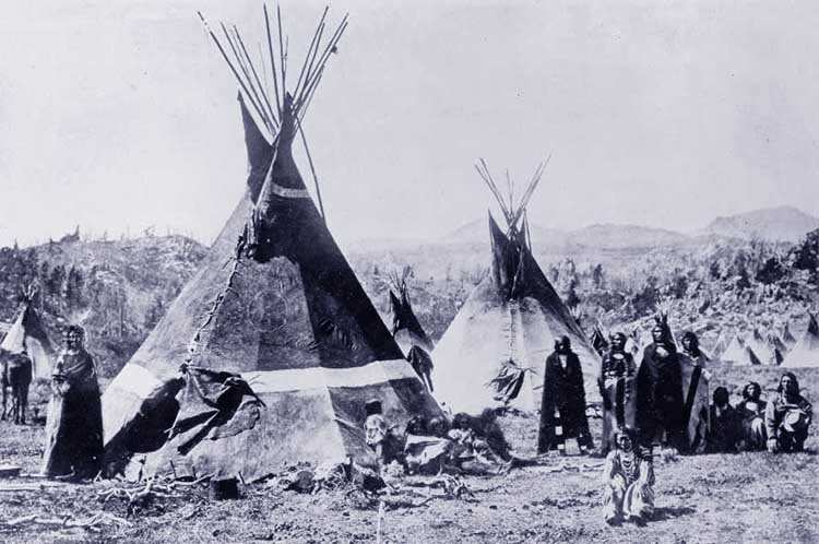 tipi Indian Szoszonów ciekawostki o Indianach
