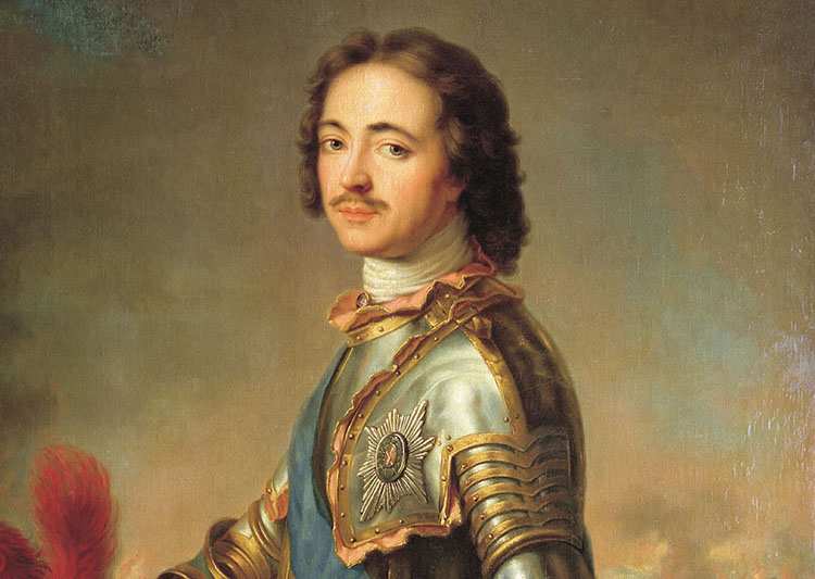 rosyjski car Piotr Wielki historia