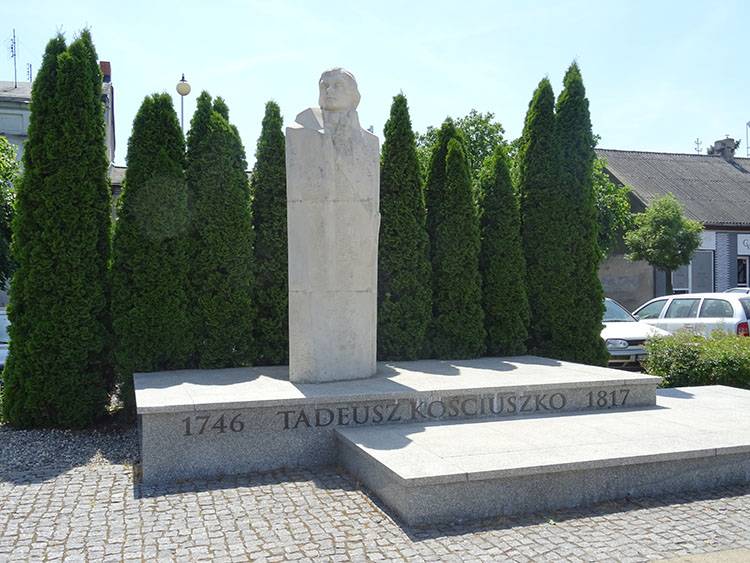 Plac Tadeusza Kościuszki pomnik Konstantynów Łódzki ciekawostki