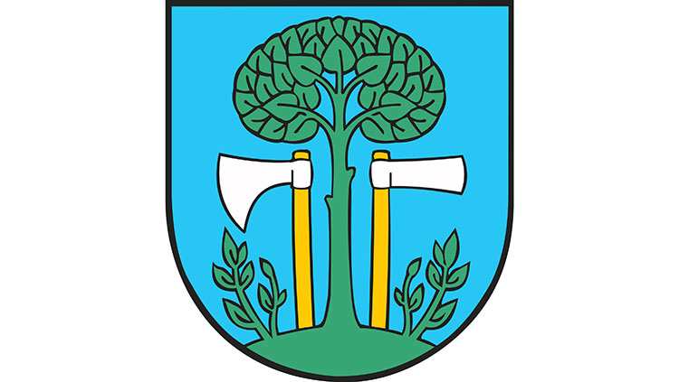 Małopolska herb Myślenic miasto Myślenice ciekawostki atrakcje zabytki
