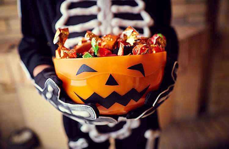 halloween cukierki