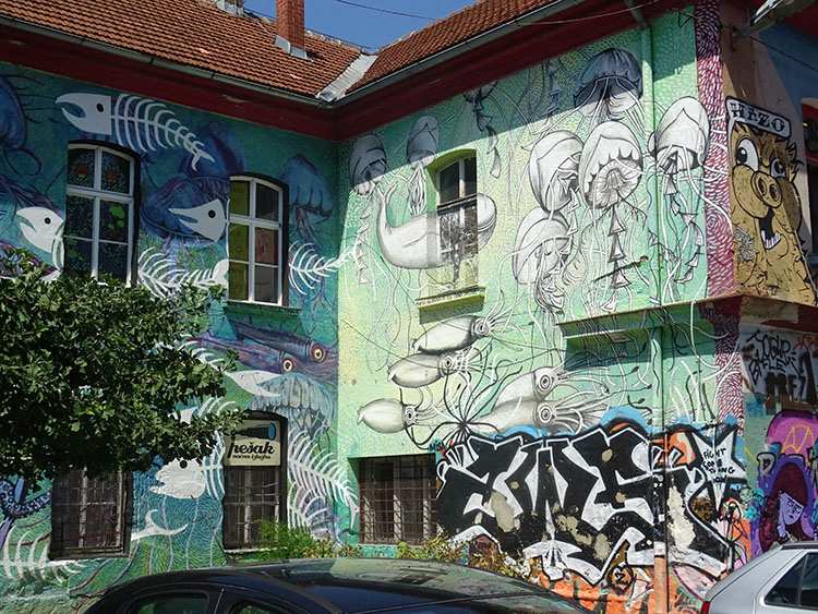 Metelkova Lublana Słowenia ciekawostki