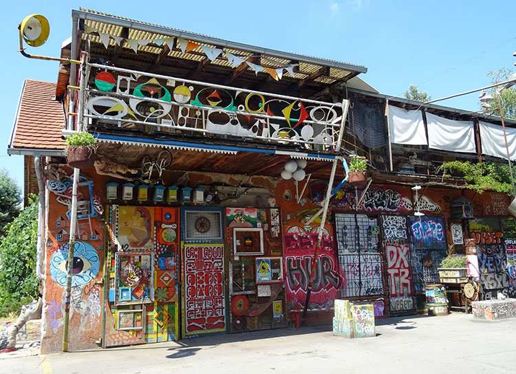 graffiti w Lublanie sztuka atrakcje