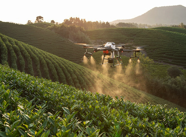 dron rolniczy oprysk pola ciekawostki o dronach