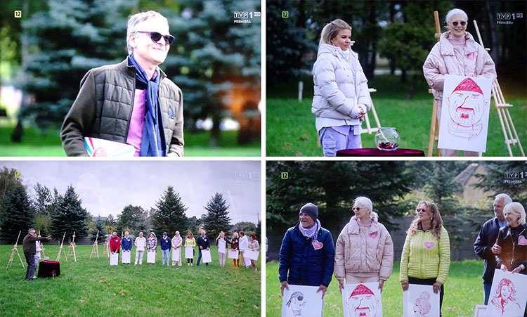 karykatury Sanatorium Miłości TVP karykaturzysta Szczepan Sadurski